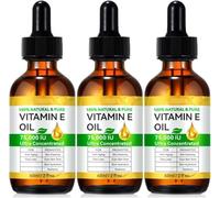 Vitamin E Oil, Glow Remedy Oil Skin Tightening, Natural Organic Vitamin E Oil For Scars, Skin Repair Moisturizing Solution, Easy to Absorb (3)