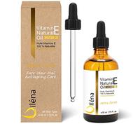 Vitamin E Oil (tocopherol) 100% natural Vegan, Anti Aging Face Care, Waterproof make-up remover, Body and Hair, Nails and Cuticles, Repairing Moisturizer for Hands 50 ml
