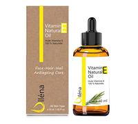 Vitamin E Oil (tocopherol) 100% natural Vegan, Anti Aging Face Care, Waterproof make-up remover, Body and Hair, Nails and Cuticles, Repairing Moisturizer for Hands (30 ml)