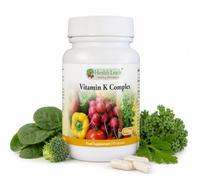 Vitamin K Complex 150mcg | K1 + K2 MK-7 | 90 Vegan Caps | Health Leads | K1 100mcg + K2 MK-7 50mcg. Supports normal bones & blood clotting (EU claim). Vegan, made in Wales.