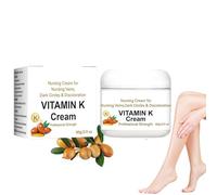 Vitamin K Cream,Varicose Veins Treatment Cream for Legs Soothing,Soothe Thread Spider Varicose Veins,Tired and Heavy Legs,Reduce Puffy Under Eye Circles 60g/2.11oz