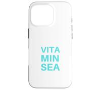 Vitamin Sea Ocean Quote for Beach Lovers and Summer Traveler Case for iPhone 16 Pro
