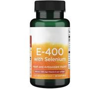 VitaminE400, Selenium400IU, 180mg Vitamin E per Softgel, 90 Softgels, 90 Servings per Container