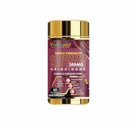 Vitaminnica CoQ10 300mg- Triple Strength with Vitamin C, E & Black Pepper | 60 Capsules | Antioxidant Supports Heart Health