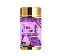 Vitaminnica Her Health PCOS Care | Myo-Inositol & D-Chiro inositol with Folic Acid | Assist Weight Management & Curb Diet Cravings| Improves Hormonal Balance | 60 Vegan Capsules 2 Months Supply