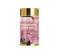 Vitaminnica Hyaluronic Acid- Natural Beauty Supplement | 60 Capsules | Supports Skin Radiance & Fine Lines