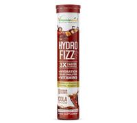 Vitaminnica Hydro Fizz Advanced Hydration & Electrolyte Booster | Sugar-Free & Refreshing- 20 Effervescent Tablets | Replenish & Rehydrate (Pack of 1, Cola)