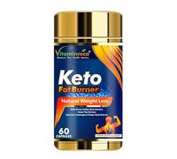 Vitaminnica Keto Fat Burner- 60 Capsules | Weight Management Fat Burner Supplement for Men & Women | Metabolism Booster, Appetite Suppressant