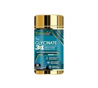 Vitaminnica Magnesium Glycinate 3-in-1 Complex- 90 Veg Capsules | Glycinate, Citrate & Malate- Triple High Absorption 384mg Elemental Vegan Supplement | Supports Muscle Relaxation and Stress