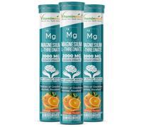 Vitaminnica Magnesium L-Threonate 12 mg | Ultra-Absorbable Brain Magnesium for Cognitive Support - Enhances Memory, Focus, Mental Clarity & Sleep Quality | Vegan, Non-GMO, Gluten-Free (Pack of 3)