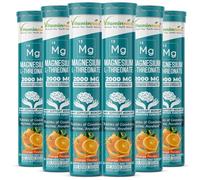 Vitaminnica Magnesium L-Threonate 2000 mg | Ultra-Absorbable Brain Magnesium for Cognitive Support - Enhances Memory, Focus, Mental Clarity & Sleep Quality | Vegan, Non-GMO, Gluten-Free | Pack 6