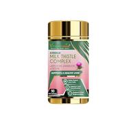 Vitaminnica Milk Thistle Complex | 80% Silymarin | High Strength Complex with Artichoke, Dandelion Root and Choline | 90 Capsules | 100% Vegan Supplement