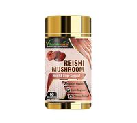 Vitaminnica Reishi Mushroom (20:1 Extract) Supplement- 60 Veg Casules | High Strength Extract Nootropics with Premium Immune and Stress Support