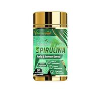 Vitaminnica Spirulina- Super Green Foods for Immune and Gut Health-60 Capsules