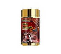 Vitaminnica Vita Shilajit- Premium Himalayan Shilajit for Energy, Stamina & Vitality- 60 Vegan Capsules | 60% Fulvic Acid