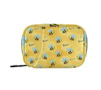 Vitamins Bags Pill Cases Organizers for Purse Yellow Honeycomb Bee