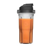 Vitamix 20-Ounce Portable Blending Cup with Travel Lid, Dishwasher-Safe | Smoothies to Protein Shakes, 20oz Cup, Travel Lid, Personal Blending, Compatible with Blade Base & SELF-DETECT Adapter