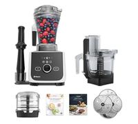 Vitamix Ascent X4 Gourmet SmartPrep Kitchen System with Food Processor Accessories and 2 Additional Blade Discs, 40 oz Container with Self-Detection, Polar White
