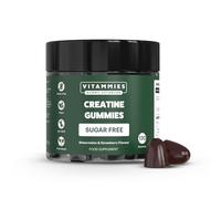 Vitammies Creatine Monohydrate Gummies | Creatine Gummies 5g Dose | Muscle Gain Strength Recovery | Sugar Free Vegan Workout Supplement | Watermelon Strawberry | 30 Servings