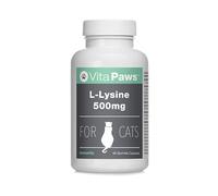 VitaPaws L-Lysine 500mg for Cats | 90 Sprinkle Capsules