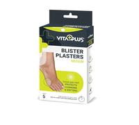 VITAPLUS Medium Blister Plaster, 5 Hydrocolloid Plasters, 55x37mm, 5's