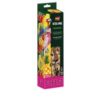 Vitapol Vitaline Twinpack Smaker Parrot Treat Stick Tropical Paradise