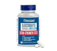 Vitassium Extra Strength Electrolyte Capsules, 750mg of Sodium, Unflavored, 100 Salt Pills (Size 00)