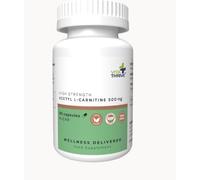 VitaThrive® Acetyl L Carnitine 500mg Capsules - High Strength ALCAR Supplement for Energy, Mental Focus, Brain Support & Cognitive Performance - Vegan Acetyl Carnitine Capsules - 90 Capsules