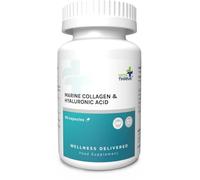 VitaThrive® Marine Collagen & Hyaluronic Acid Capsules - Beauty & Skin Support Supplement with Marine Collagen for Hair, Skin, Nails & Daily Wellness - 90 Capsule