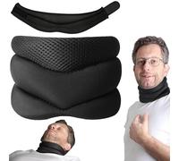 Vitavix Neck Support for Snoring, Neck protection pillow,Necksupport - Never Snore Again, Adjustable Soft Foam Neck Brace Cervical Collar, Ergonomic Brace for Sleeping