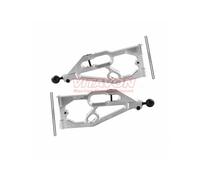 Vitavon CNC Aluminium 7075 Front Lower Arm Pair Arrma Kraton 8S Outcast 8S Silver VITARA330589