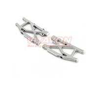 Vitavon CNC Aluminium 7075 Rear Lower Arms Arrma 6S Typhon Silver VITARA330192SL