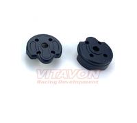 Vitavon CNC Brass Portal Cover Black Axial SCX10 III Capra VITCAPRABEADLOCKBLK