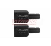 Vitavon CNC HD 45 Steel Center Drive Cup for Arrma 8S Black VITARA310913