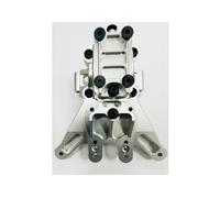 Vitavon Front Bulkhead Silver 1/10 Traxxas MAXX Upgrade VITTRX8920S