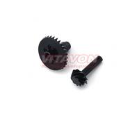 VITAVON HD Steel Front/Rear Ring & Pinion Gear Set 8/30T For Axial Capra/SCX10 II/SCX10III/SCX10 Pro Vanquish H10 Optic - Black Vitavon VITAXI/30TPINION