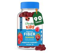 VitaWorks Sugar Free Prebiotic Fiber for Kids - 4g - Great Tasting Berry Flavored Gummy - Gluten Free, All Natural, Vegetarian, GMO Free Chewable - 90 Gummies - 45 Doses