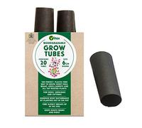 VITAX 6GT1 Biodegradable Grow Tubes, Black, 5.5 x 11.5 x 22 cm