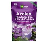 Vitax Azalea, Rhododendron & Shrub Fertiliser 0.9kg - Specialist Feed for Acid-Loving Plants, Promotes Healthy Growth, Vibrant Blooms & Strong Roots - Ideal for Ericaceous Shrubs in Beds or Pots