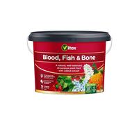 Vitax Blood, Fish, and Bone Fertilizer 10 Kg - Organic Plant Food for Vegetables, Fruits, Flowers, Shrubs, and Lawns - Slow-Release NPK Fertilizer for Healthy Growth