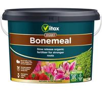 Vitax Bonemeal Organic Fertiliser 10kg Tub | Slow Release Phosphate & Nitrogen for Root Development | High Nutrient Soil Conditioner for Roses Shrubs Fruit Trees & Bulbs | Natural Plant Food Booster
