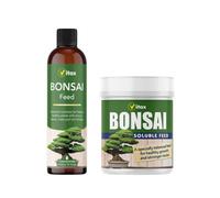 Vitax Bonsai Feed Set Liquid 250Ml & Soluble Feed 200G For Strong Roots Healthy Growth & Compact Foliage