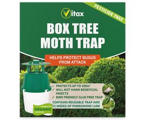 Vitax Box Tree Moth Trap, Protects Buxus, Box Hedge, 200 Square Metres of Coverage, Bird and Pollinator Friendly