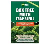 Vitax Buxus Moth Trap Refill Pack Of 2 Pheromone Lures For Box Tree Moth Control Effective Outdoor Garden Protection
