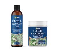 Vitax Cacti & Succulent Feed Liquid 250Ml & Soluble 200G Nutrients Enriched Set