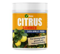 Vitax Citrus Summer Soluble Plant Feed, High Nitrogen, Discourages Fruit Drop & Premature Ripening: 200G