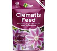 Vitax Clematis Feed 0.9kg - Specialist Fertiliser for Flowering Vines - Promotes Strong Growth, Abundant Blooms & Healthy Root Systems - Ideal for All Clematis Varieties in Pots or Borders