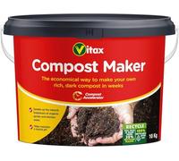 Vitax Compost Maker 10kg Bulk Pack - Professional Compost Accelerator - Speeds Up Organic Waste Breakdown - High-Strength Garden Waste Digester for Rich Dark Soil - Treats Large Grass & Scraps