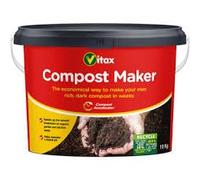 Vitax Compost Maker - Organic Compost Accelerator for Garden Waste - Speeds Up Decomposition & Enriches Soil - Easy-to-Use Granules for Bins, Heaps & Composters (10kg)