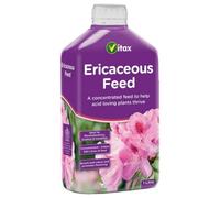 Vitax Ericaceous Liquid Feed 1 Litre | Concentrated Plant Food for Acid-Loving Plants | Boosts Leaf Colour & Flowering for Rhododendrons, Azaleas, Camellias